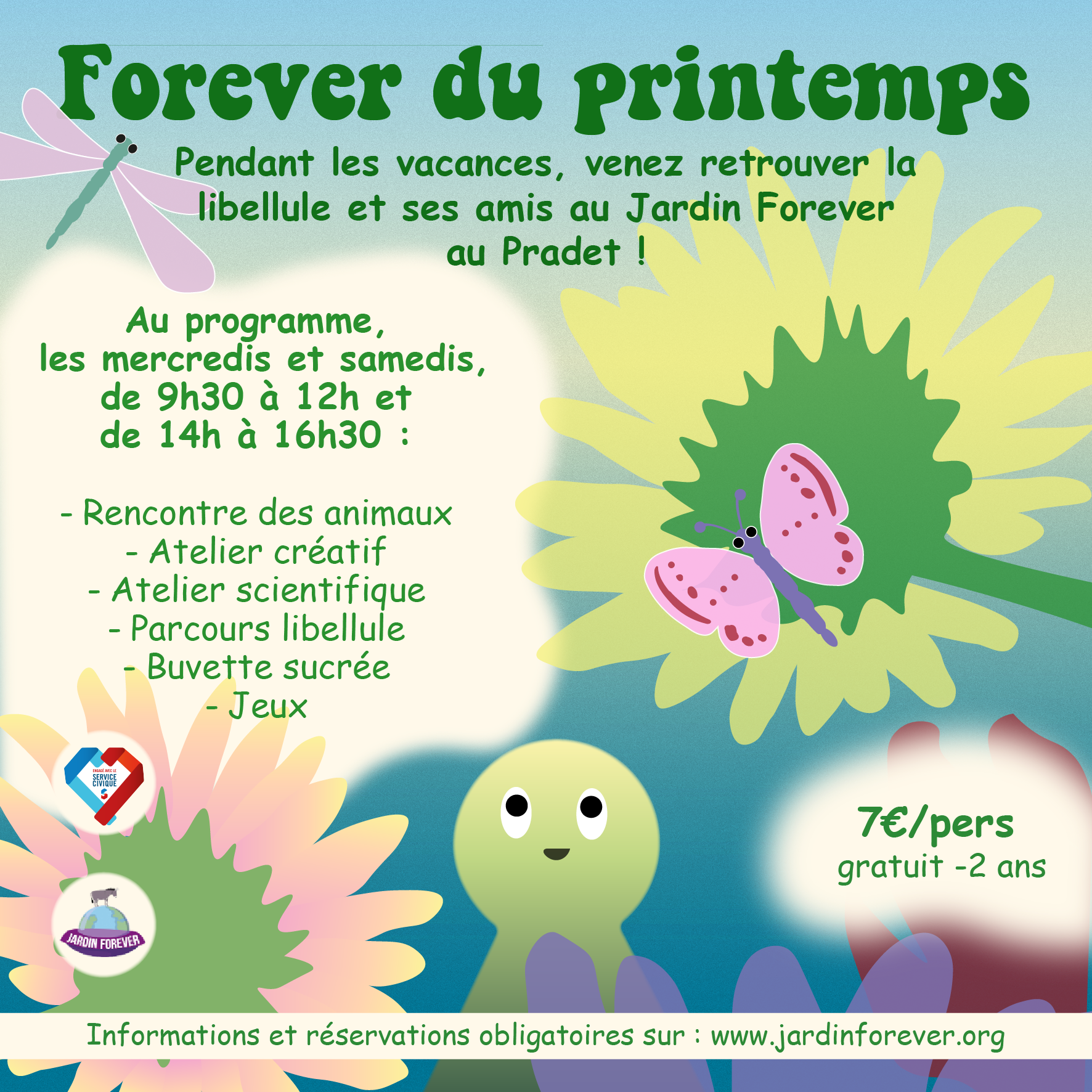 Affiche forever printemps 2026